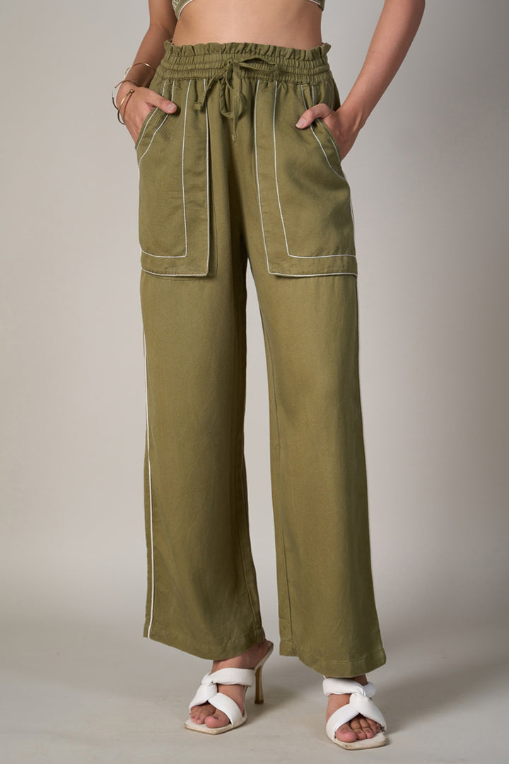 Eden Olive Pant