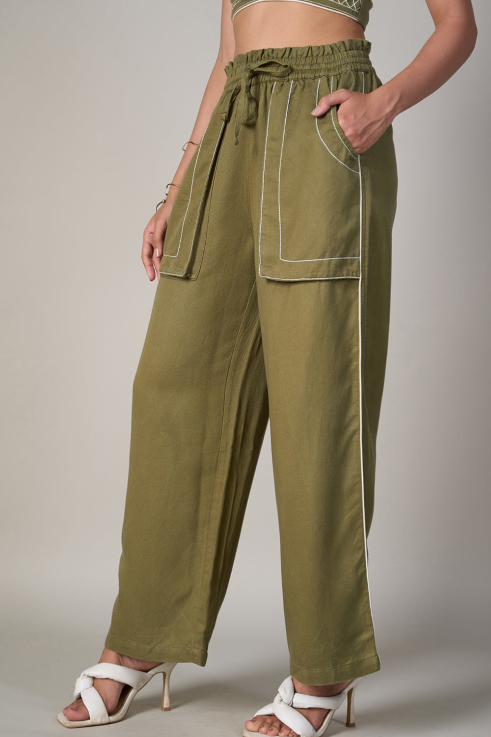 Eden Olive Pant