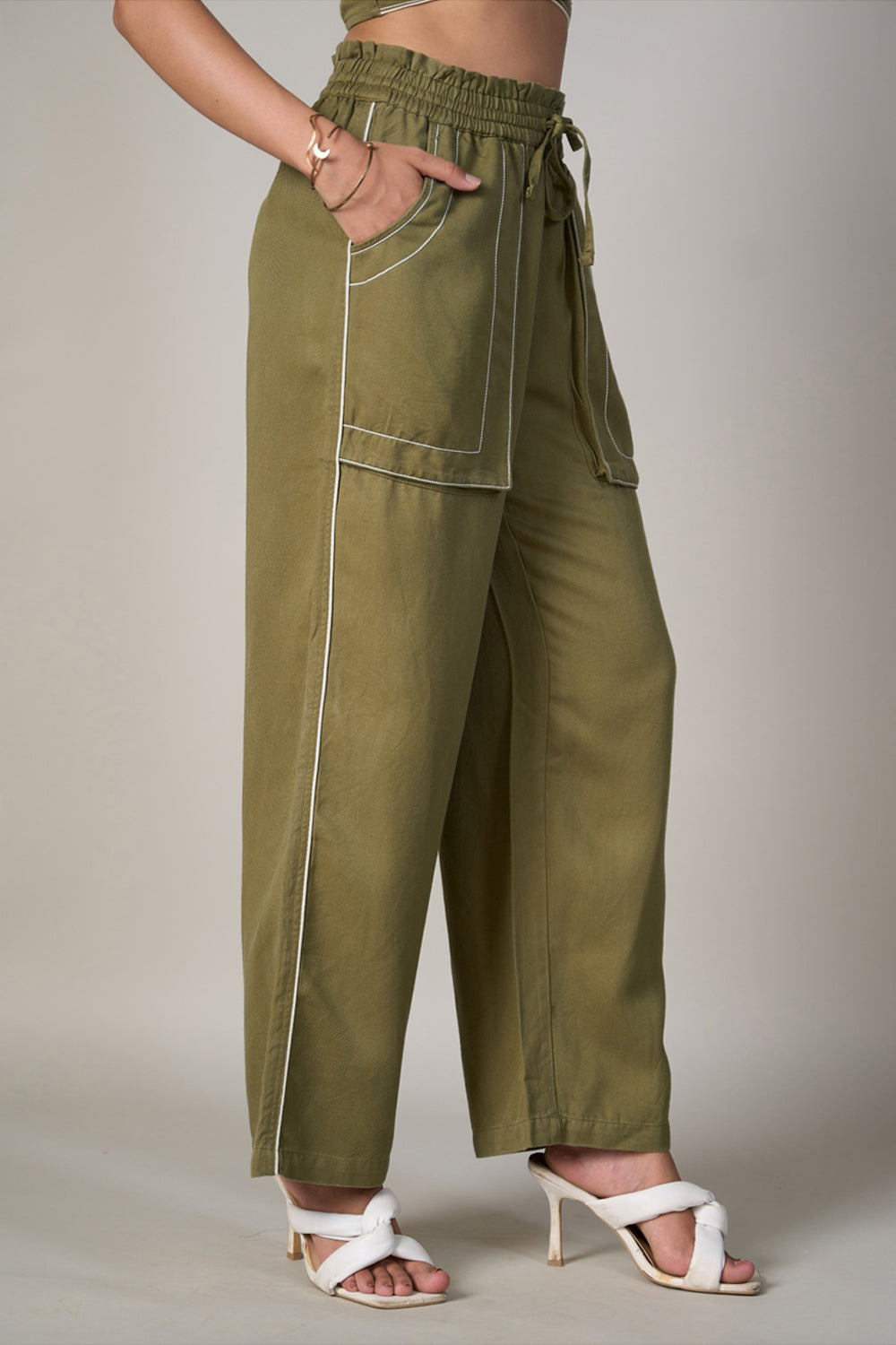 Eden Olive Pant