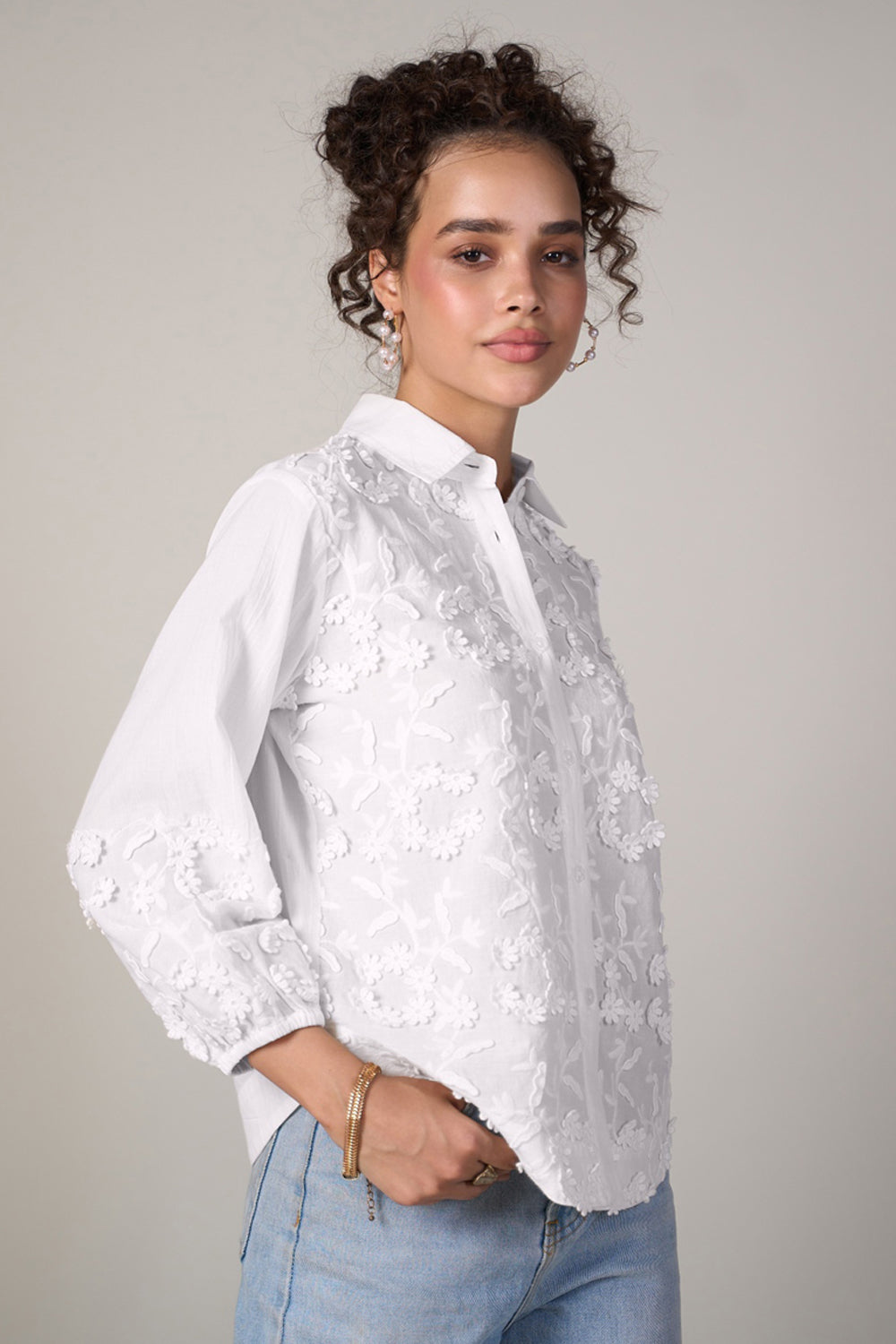 White Blossom Shirt