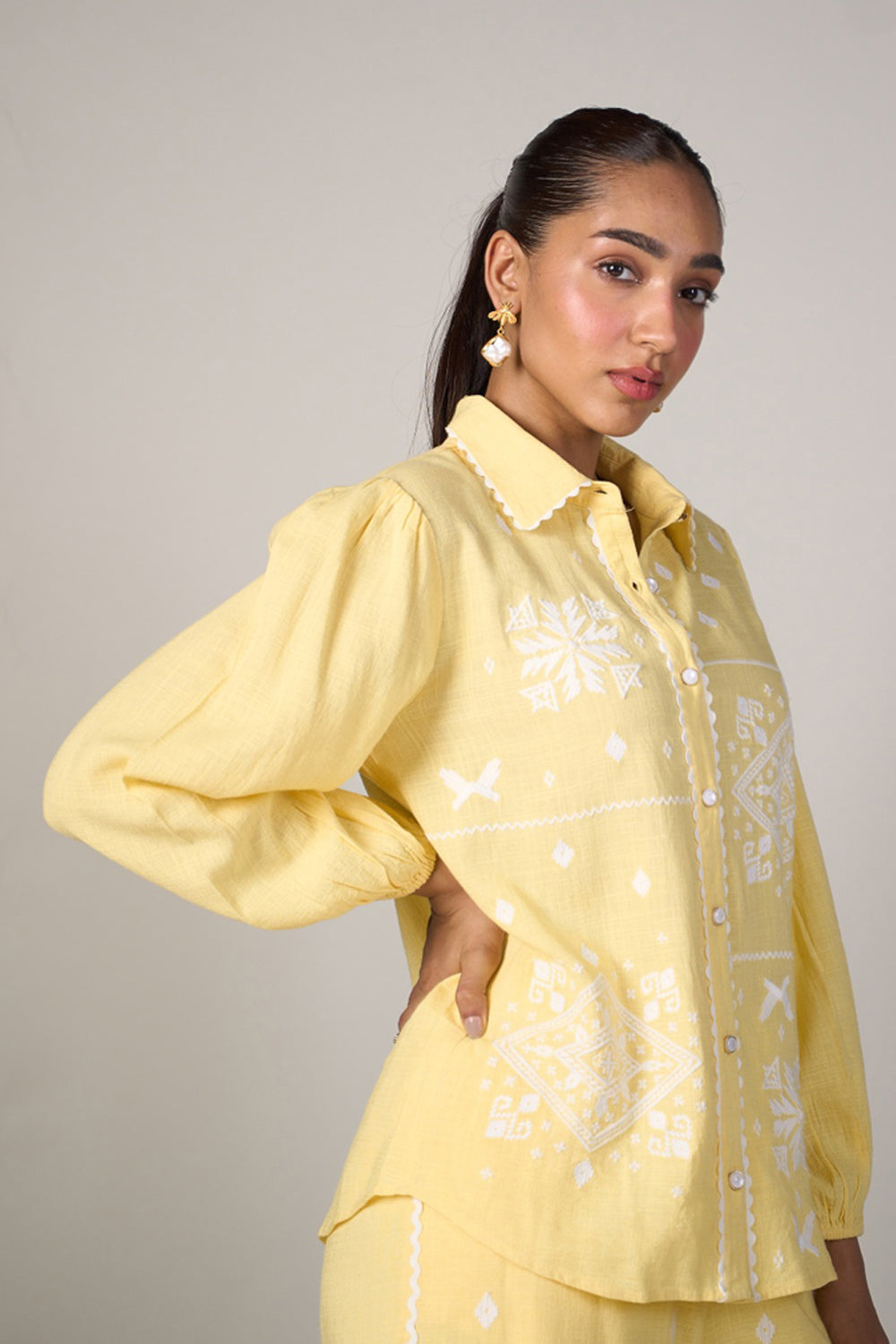 Alia Embroidered Top