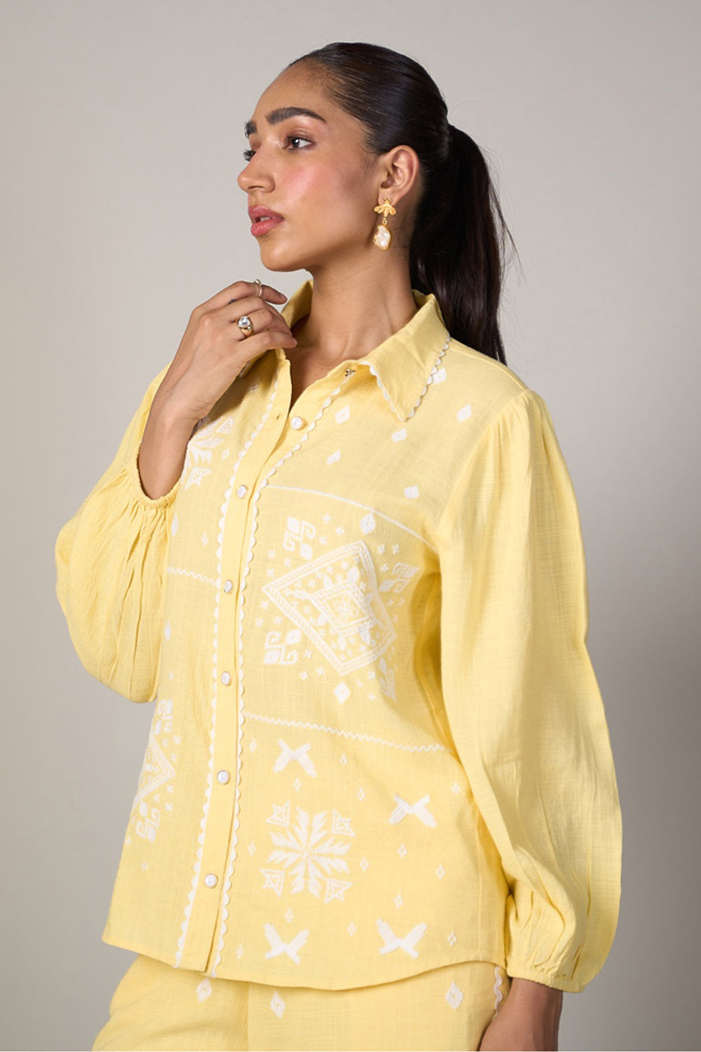 Alia Embroidered Top