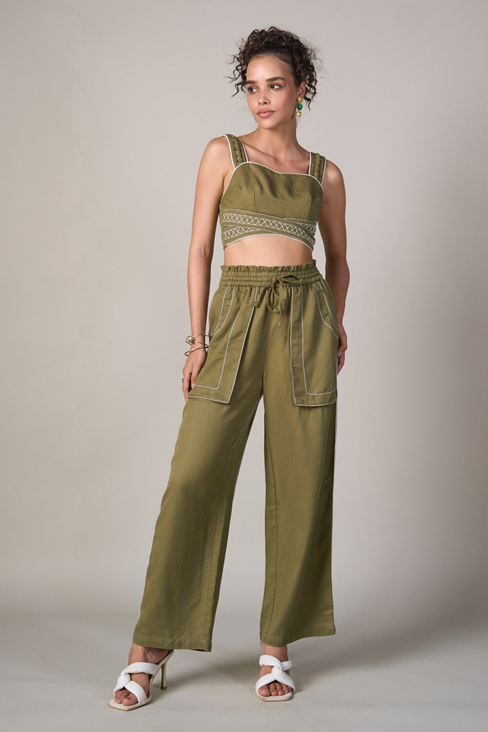 Eden Olive Pant