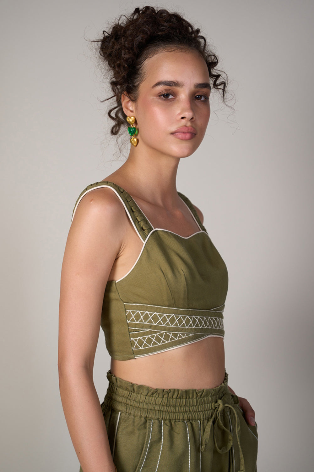 Eden Olive Top