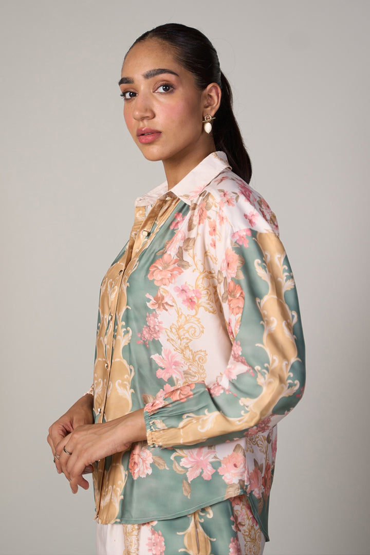 Victoria Satin Shirt