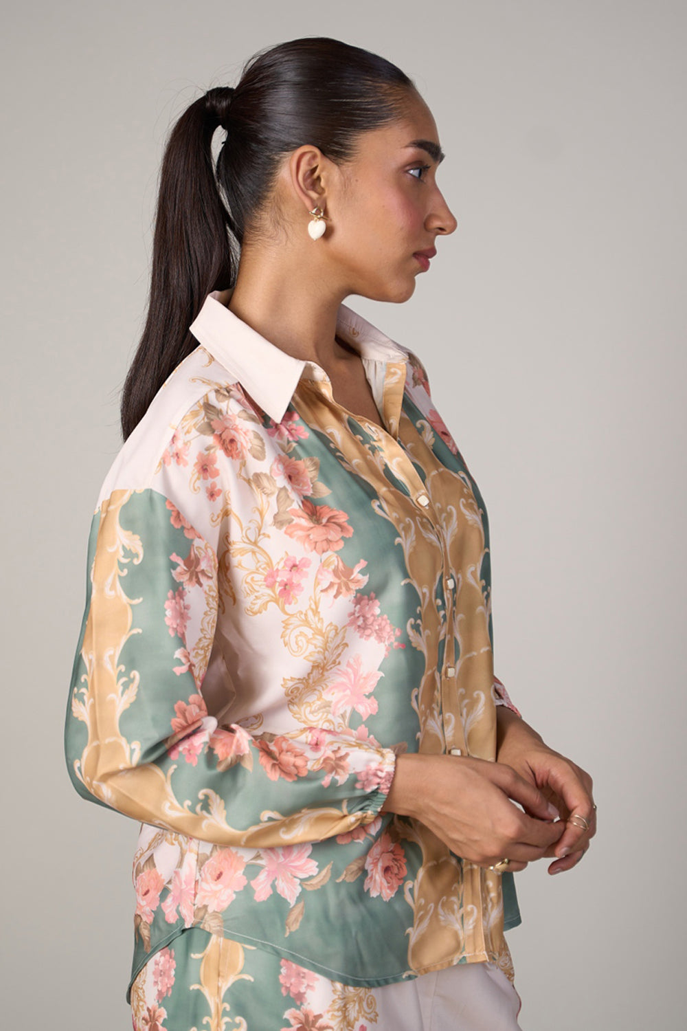 Victoria Satin Shirt