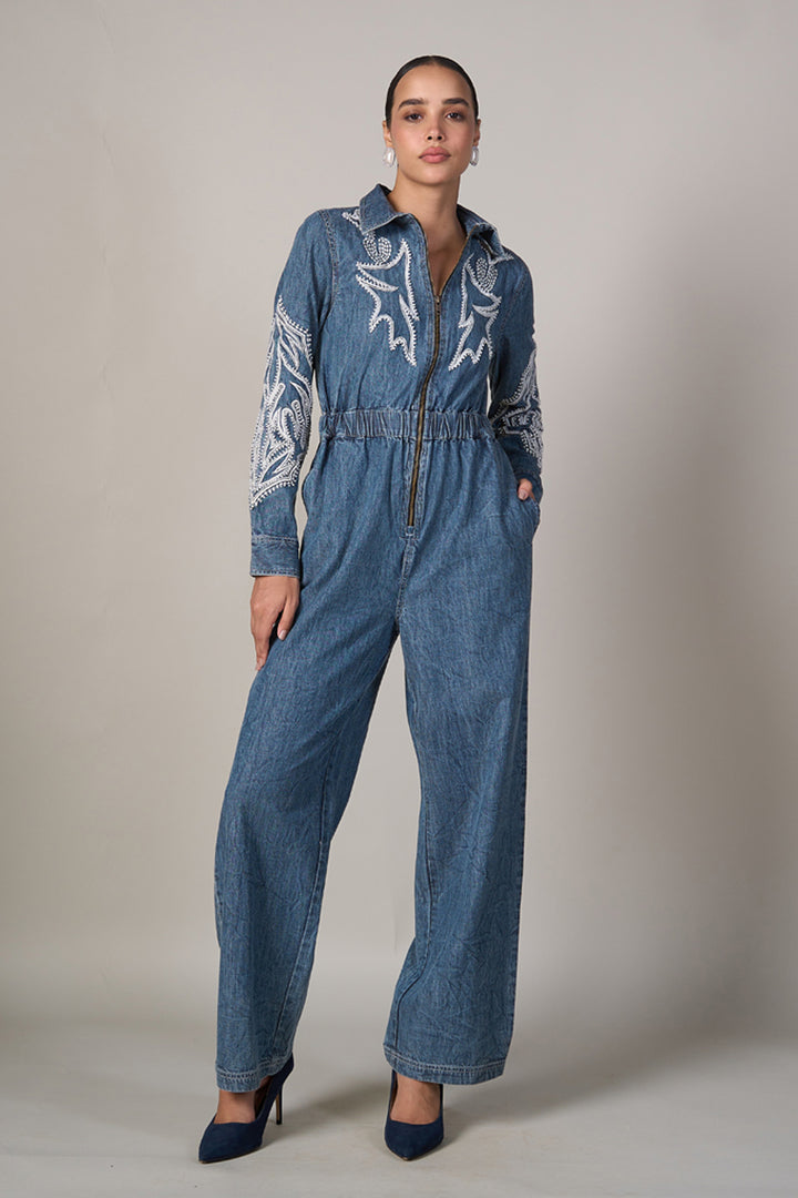 Lisa Denim Jumpsuit