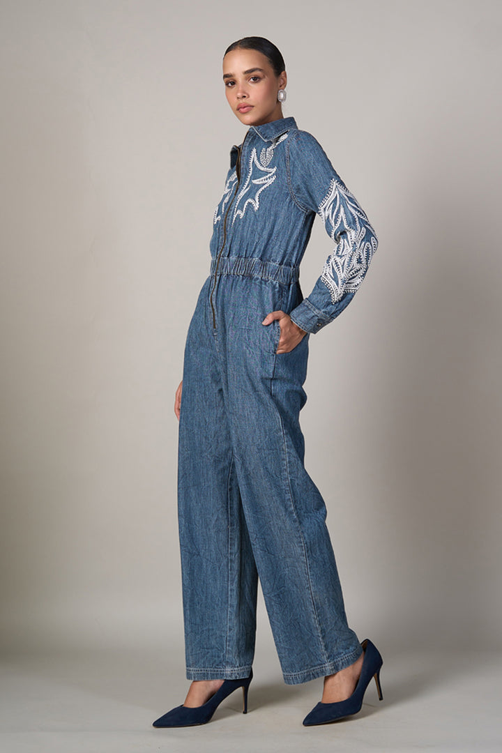 Lisa Denim Jumpsuit