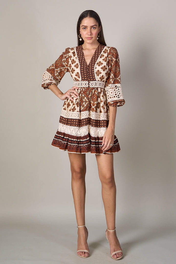 Mia Printed Dress