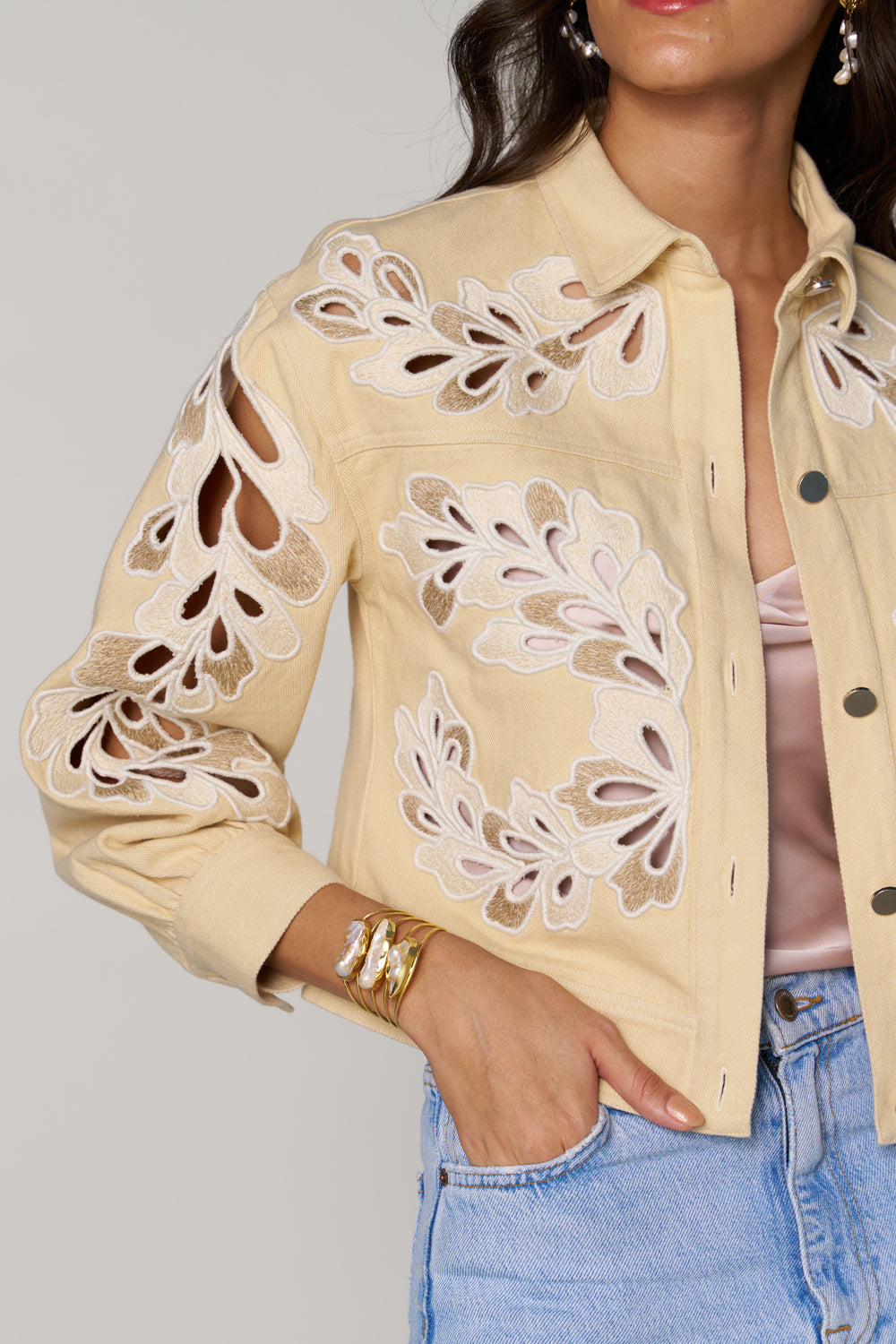 Cheryl Embroidered Jacket