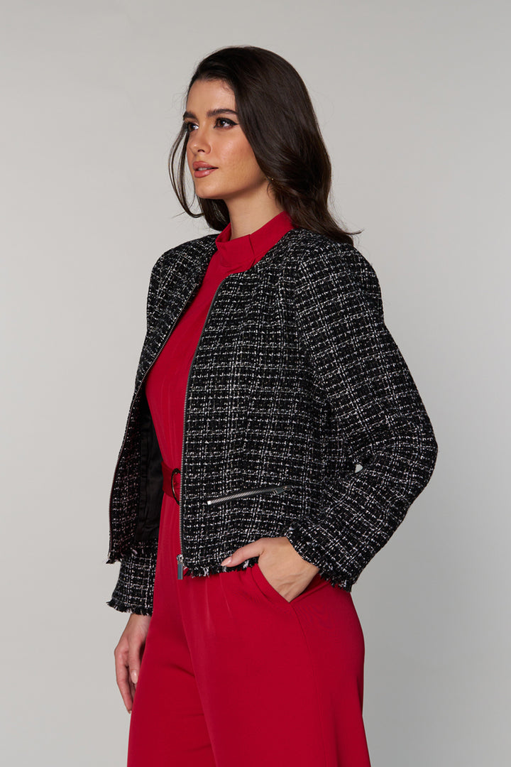 Sabrina Textured Jacket