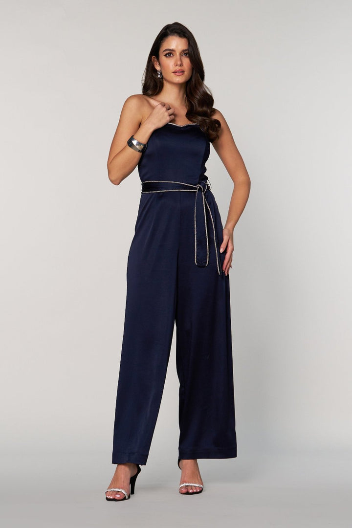 Clara Satin Jumpsuit