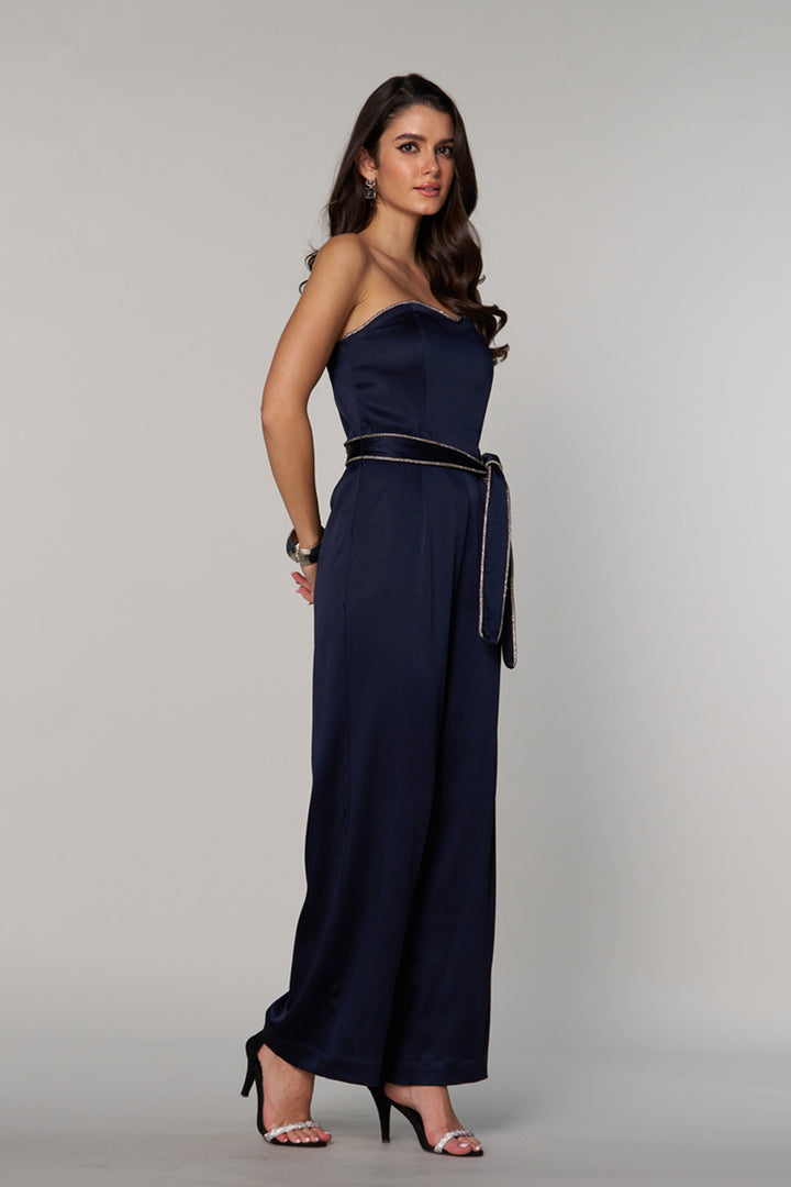 Clara Satin Jumpsuit