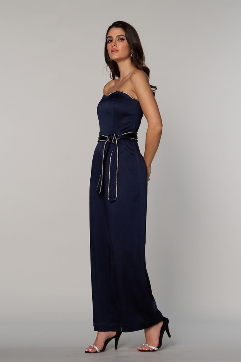 Clara Satin Jumpsuit