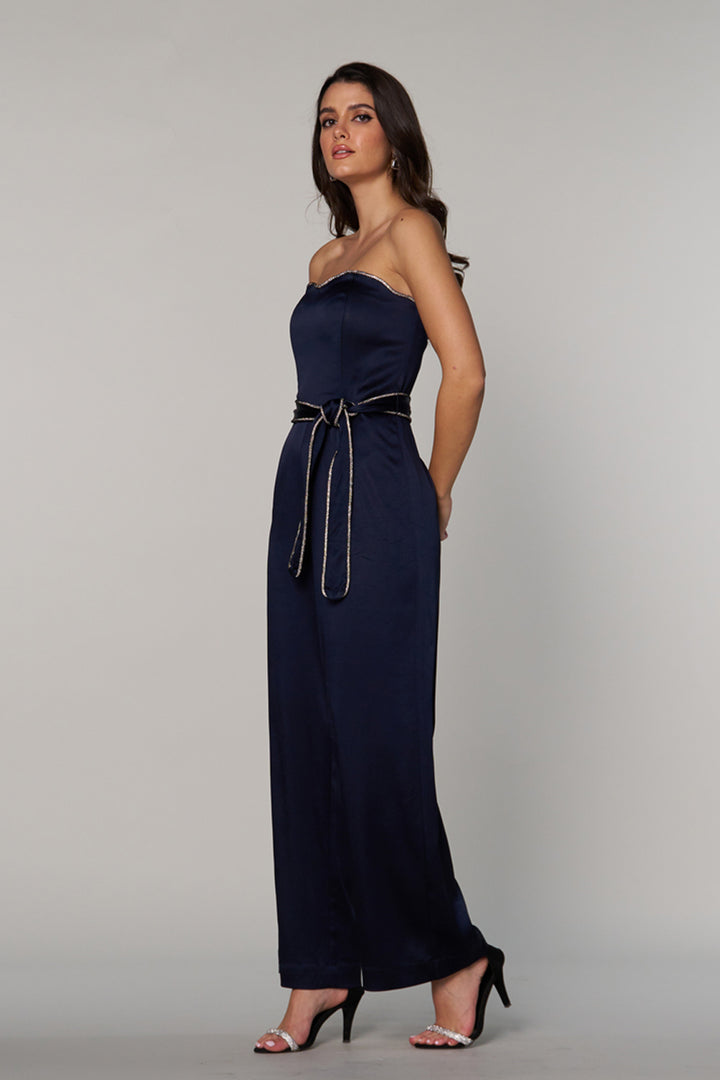 Clara Satin Jumpsuit