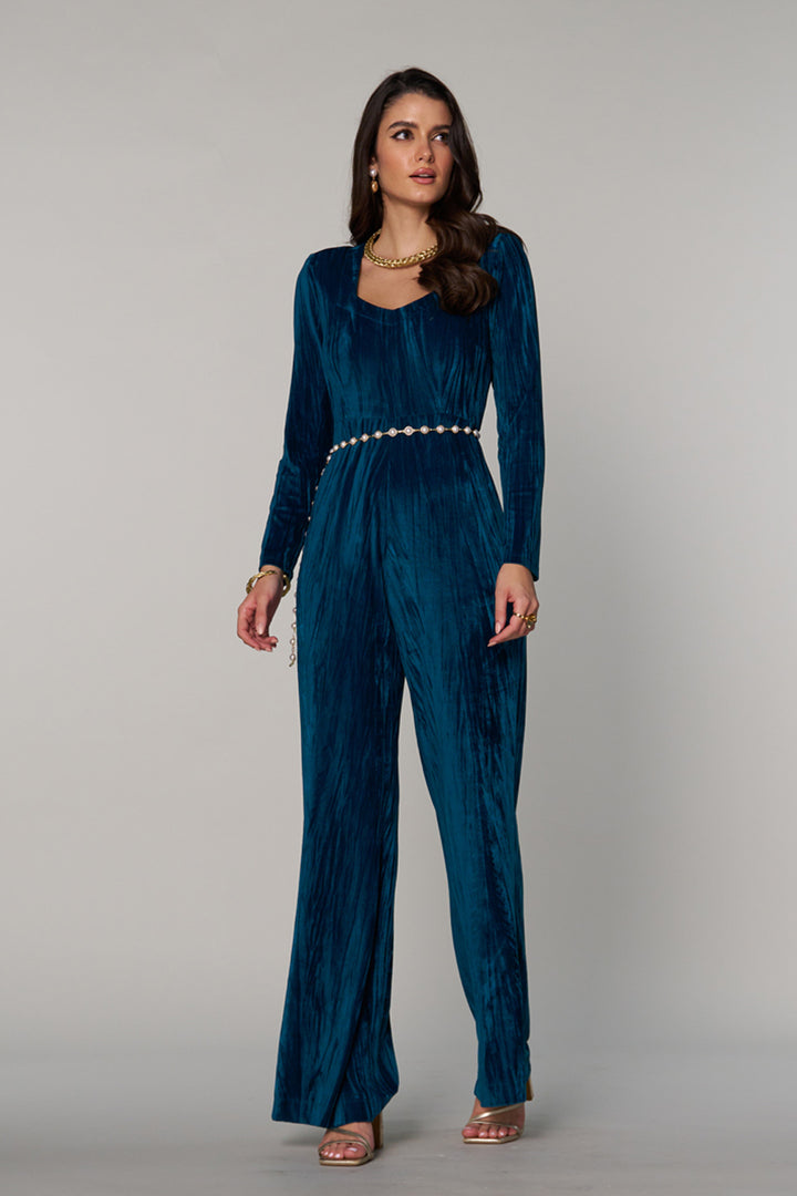 Serena Velvet Jumpsuit