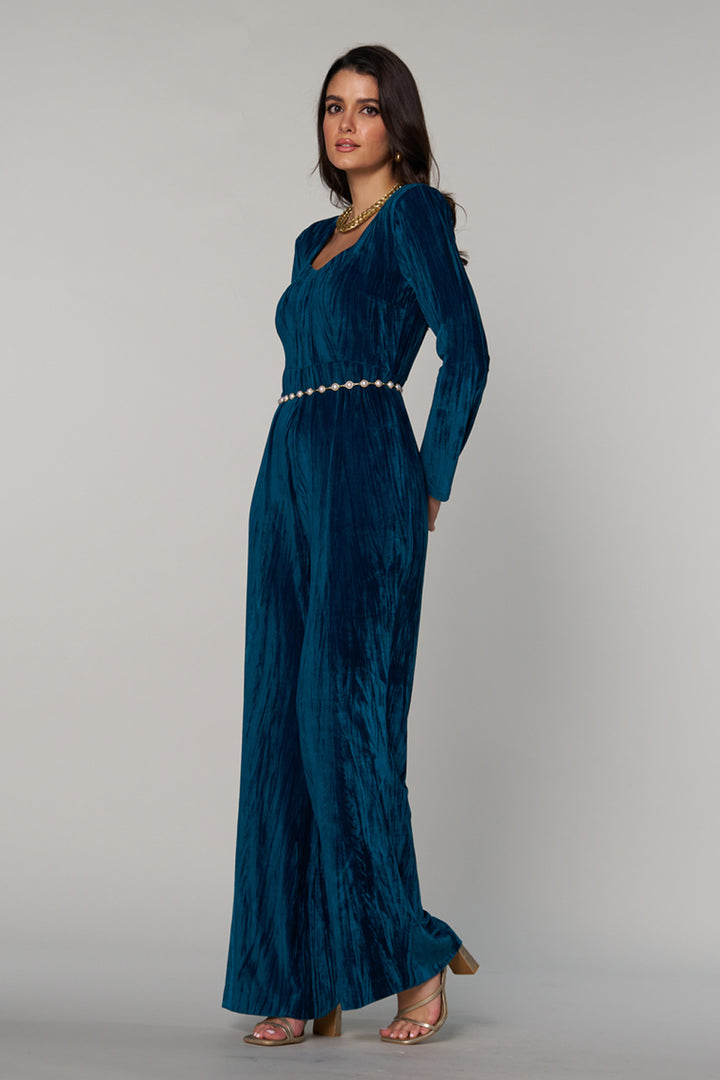 Serena Velvet Jumpsuit