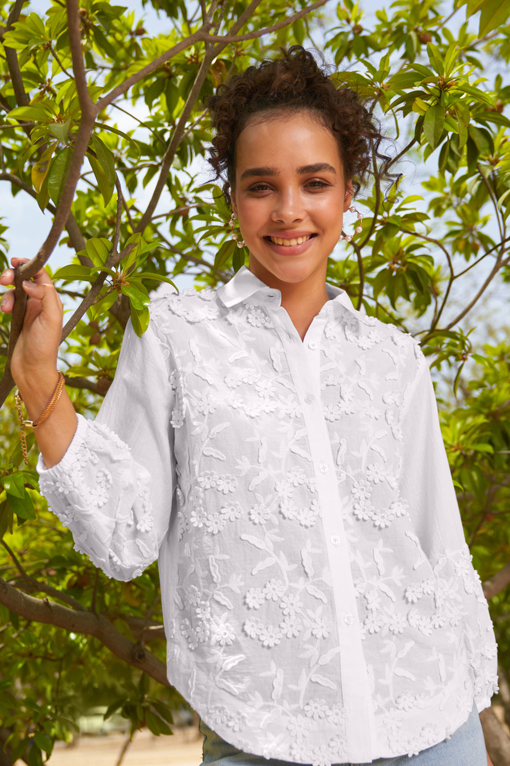 White Blossom Shirt